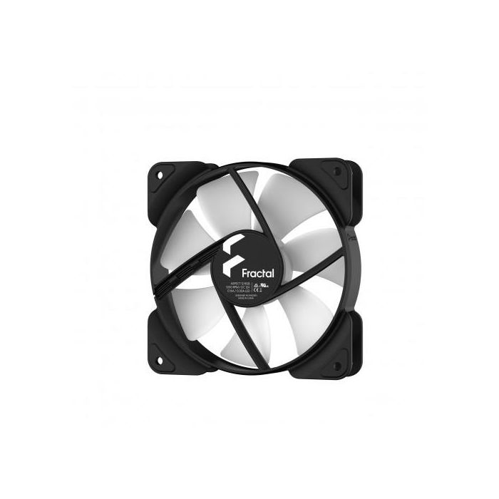 Fractal Design Aspect 12 RGB Carcasa del ordenador Ventilador 12 cm Negro 1 pieza(s) 3