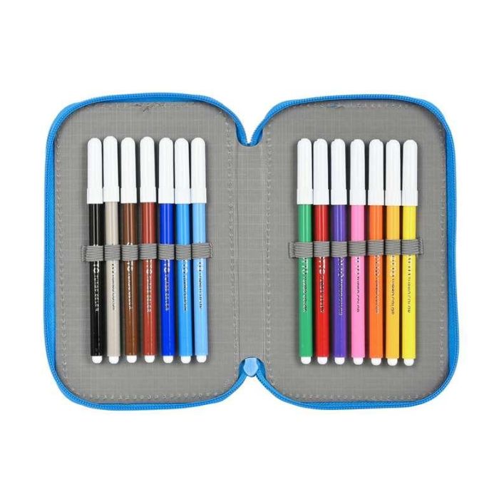 Plumier Doble El Hormiguero Azul 12.5 x 19.5 x 4 cm (28 piezas) 11 Plumier Doble El Hormiguero Azul 12.5 x 19.5 x 4 cm (28 piezas) 11