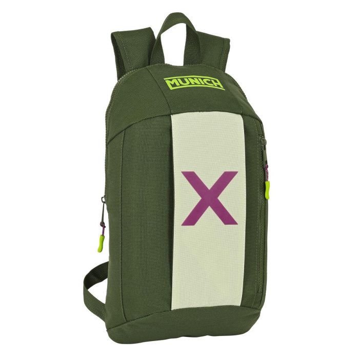 Mochila Munich Bright khaki Mini Verde 22 x 39 x 10 cm 0 Mochila Munich Bright khaki Mini Verde 22 x 39 x 10 cm 0