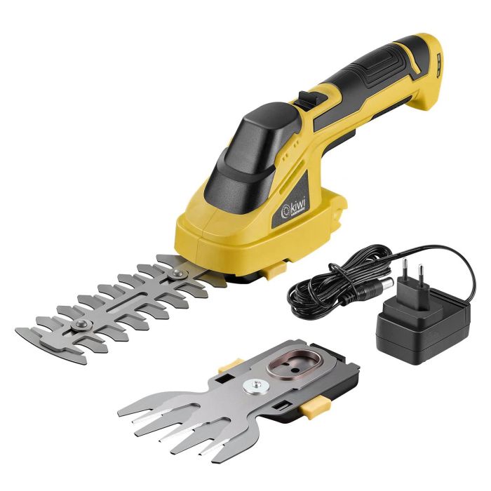 Recortadora de setos y césped inalámbrica Kiwi 7,2V 1100Rpm (4 Cajas) 4 Recortadora de setos y césped inalámbrica Kiwi 7,2V 1100Rpm (4 Cajas) 4