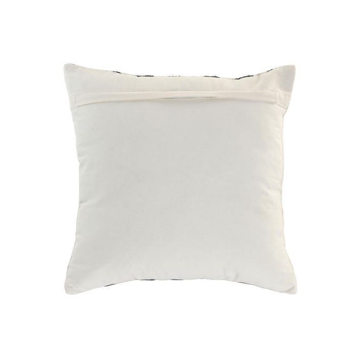Cojin Tradicional DKD Home Decor Blanco Negro 45 x 45 cm (2 Unidades) 2