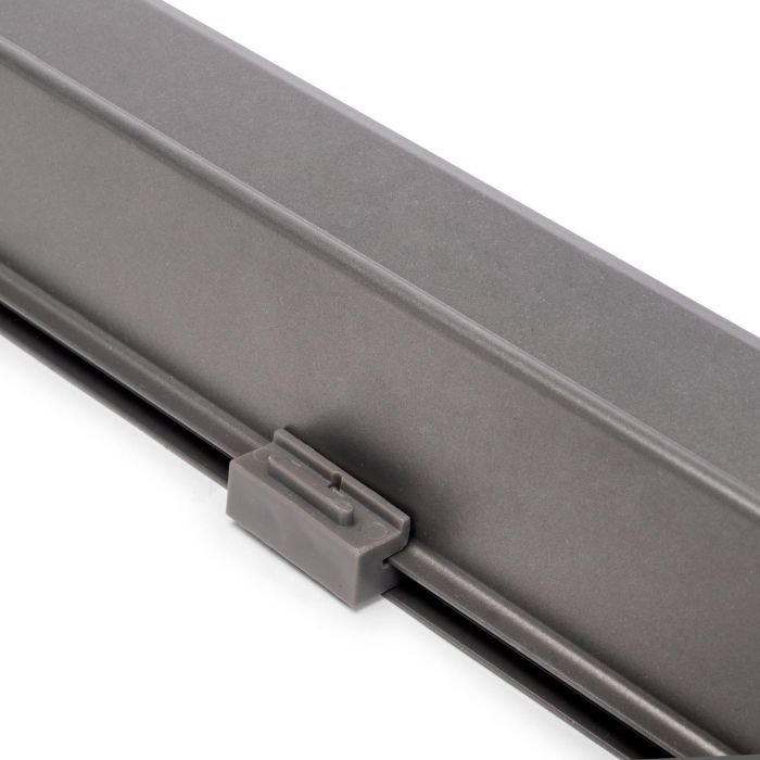 Emuca Bastidor con guías de cierre suave y extracción total para accesorios de armario Quartz, 787-813mm, Aluminio y Plástico, Titanio 11 Emuca Bastidor con guías de cierre suave y extracción total para accesorios de armario Quartz, 787-813mm, Aluminio y Plástico, Titanio 11