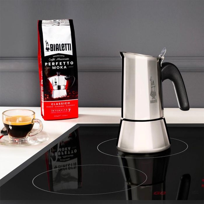Cafetera Italiana Bialetti Venus box Plateado Acero Inoxidable 100 ml 2 Tazas 2 Cafetera Italiana Bialetti Venus box Plateado Acero Inoxidable 100 ml 2 Tazas 2