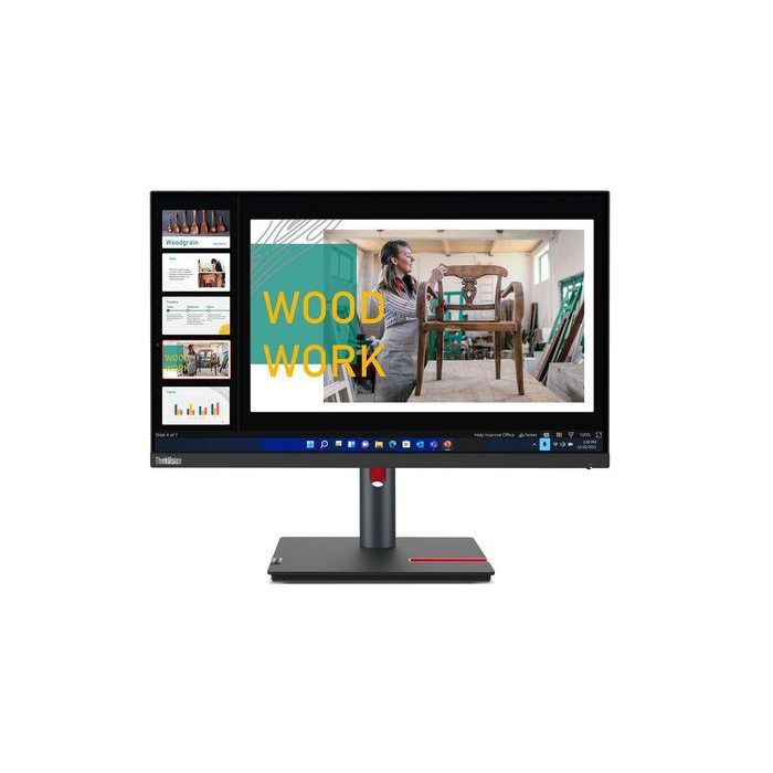 Lenovo ThinkVision P24q-30 Monitor 23.8" QHD (2560x1440) IPS 60Hz 4ms HDMI DP USB VESA Negro 4 Lenovo ThinkVision P24q-30 Monitor 23.8" QHD (2560x1440) IPS 60Hz 4ms HDMI DP USB VESA Negro 4