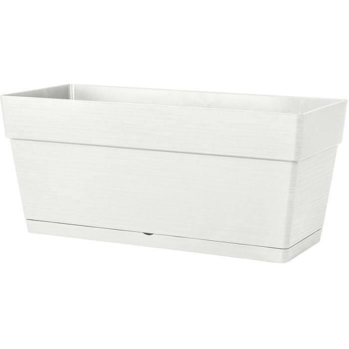 Jardinera - DEROMA - Muret Save R - 75L - 79cm - Blanco