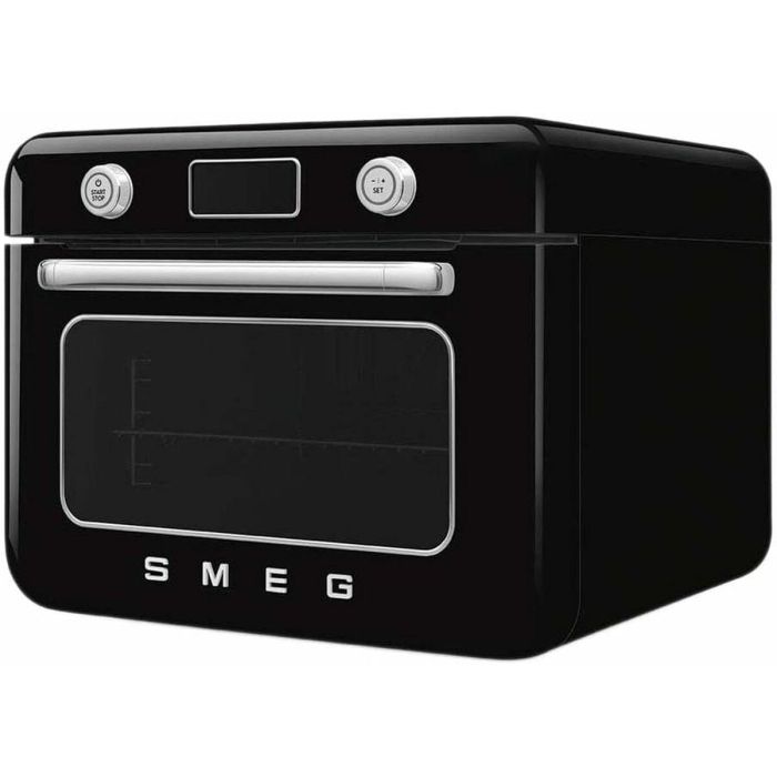 Smeg COF01BLEU Horno Multifunción de Sobremesa Estilo Años 50 con Tecnología Galileo Negro 1