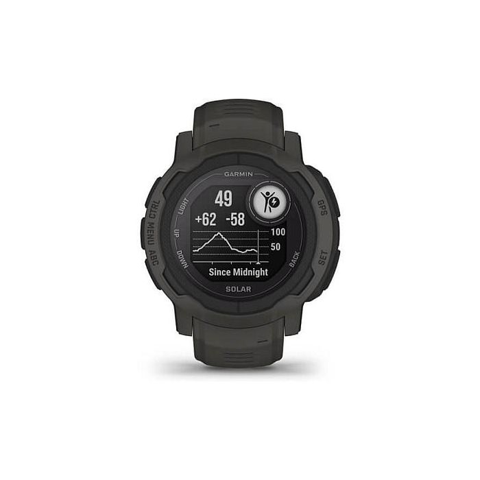 Garmin Instinct 2 Solar 45mm Negro Reloj Inteligente GPS Monitor Frecuencia Cardíaca Sumergible 10 ATM 2 Garmin Instinct 2 Solar 45mm Negro Reloj Inteligente GPS Monitor Frecuencia Cardíaca Sumergible 10 ATM 2