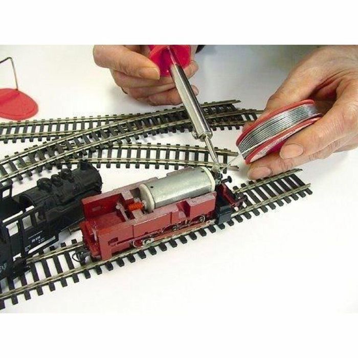 Rothenberger Kit Completo de Soldadura para Electrónica y Precisión con 2 Soldadores Eléctricos Rojo 5