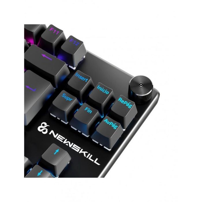 Newskill Teclado Gaming Serike TKL V2 Mecánico TKL RGB Switches Rojos Intercambiables Formato Español 3 Newskill Teclado Gaming Serike TKL V2 Mecánico TKL RGB Switches Rojos Intercambiables Formato Español 3