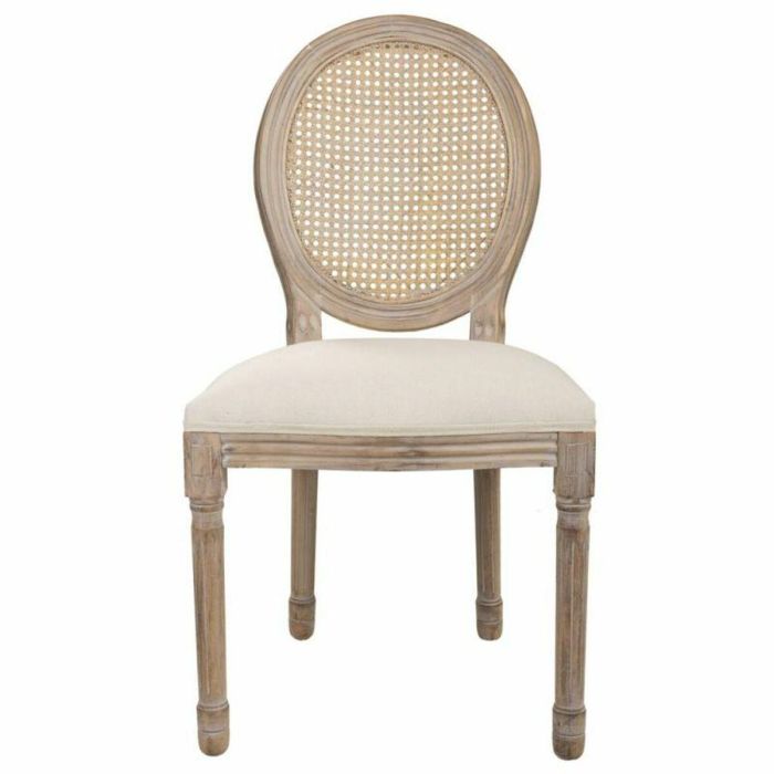 Silla de Comedor Alexandra House Living Beige 46 x 96 x 48 cm 4