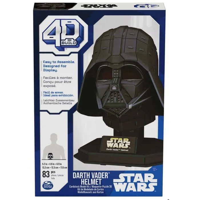 Spin Master Casco Darth Vader Star Wars 4D Build AAAAN65867 1 Spin Master Casco Darth Vader Star Wars 4D Build AAAAN65867 1