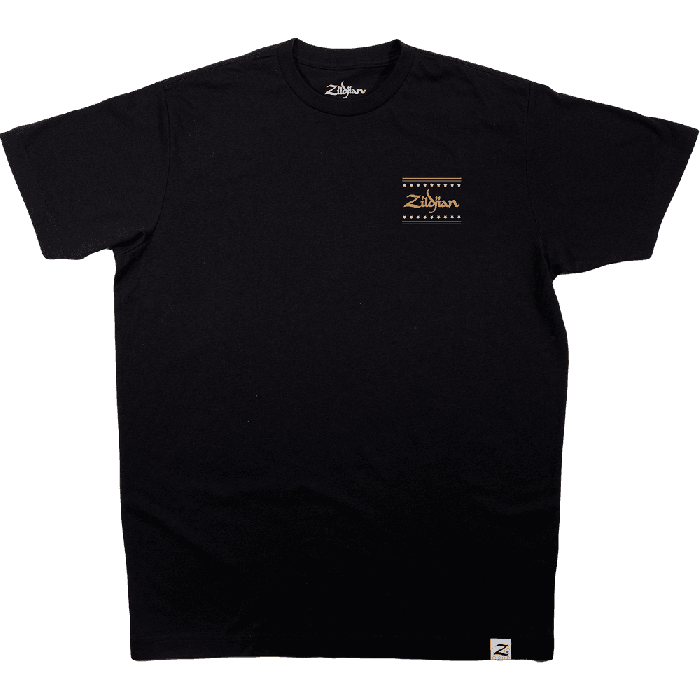Camiseta Zildjian Le Z Custom (Xl)- Negra 4