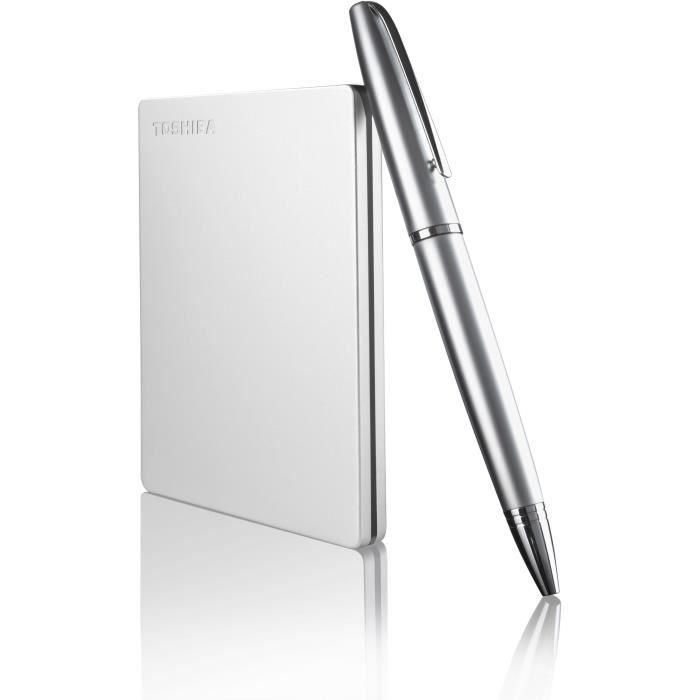 Disco Duro Externo Toshiba HDTD310ES3DA Plata USB 1 TB 1 TB HDD Micro USB B USB 3.2