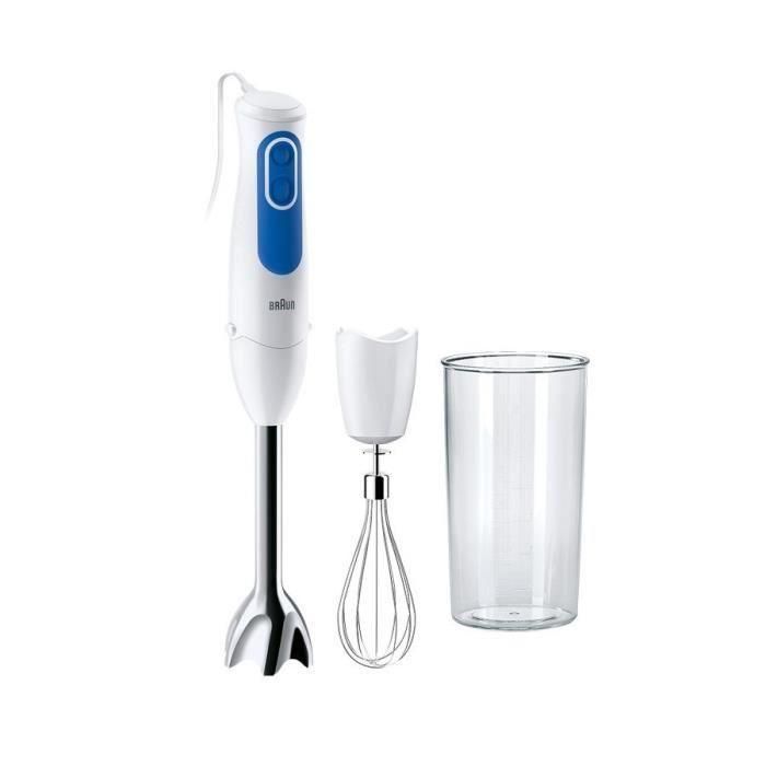 Batidora de Inmersión Braun MQ3005WH 0,6 L INOX 700W Blanco Batidora de Inmersión Braun MQ3005WH 0,6 L INOX 700W Blanco