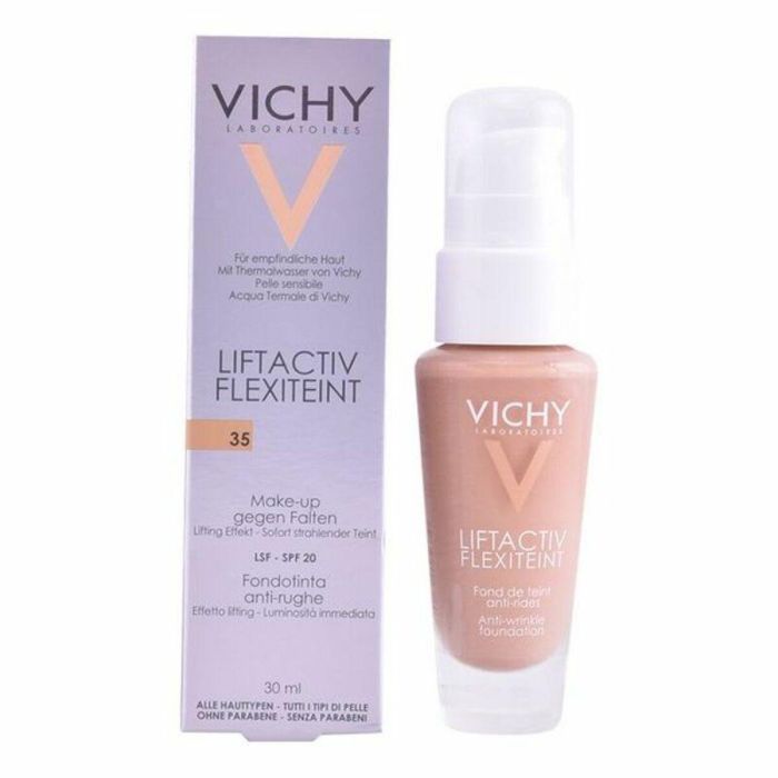 Fondo de Maquillaje Fluido Liftactiv Flexiteint Vichy Spf 20 7 Fondo de Maquillaje Fluido Liftactiv Flexiteint Vichy Spf 20 7