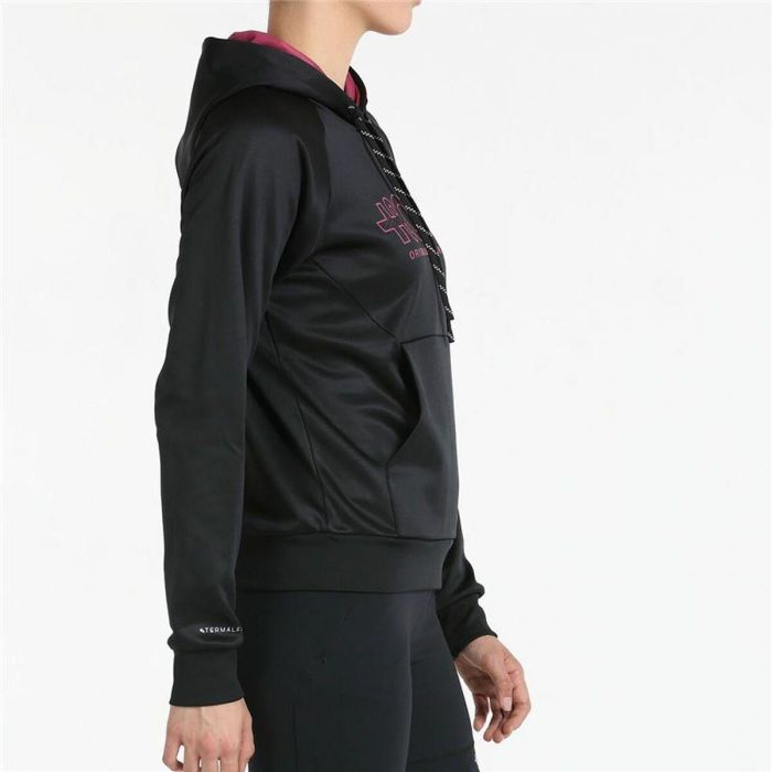 Sudadera con Capucha Mujer +8000 Liz Negro 2