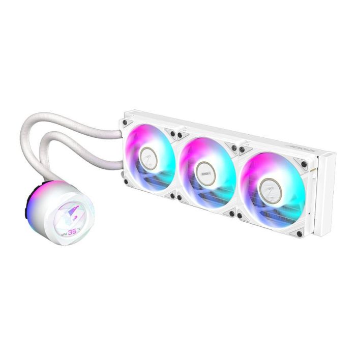 GIGABYTE WATERFORCE X II 360 ICE Sistema de Refrigeración Líquida Todo en Uno para Procesador 12 cm Blanco 1