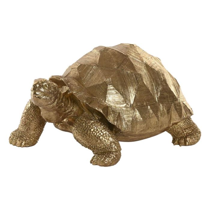 DKD Home Decor Figura Decorativa de Tortuga de Resina Dorada Estilo Moderno 41 x 32 x 58 cm DKD Home Decor Figura Decorativa de Tortuga de Resina Dorada Estilo Moderno 41 x 32 x 58 cm
