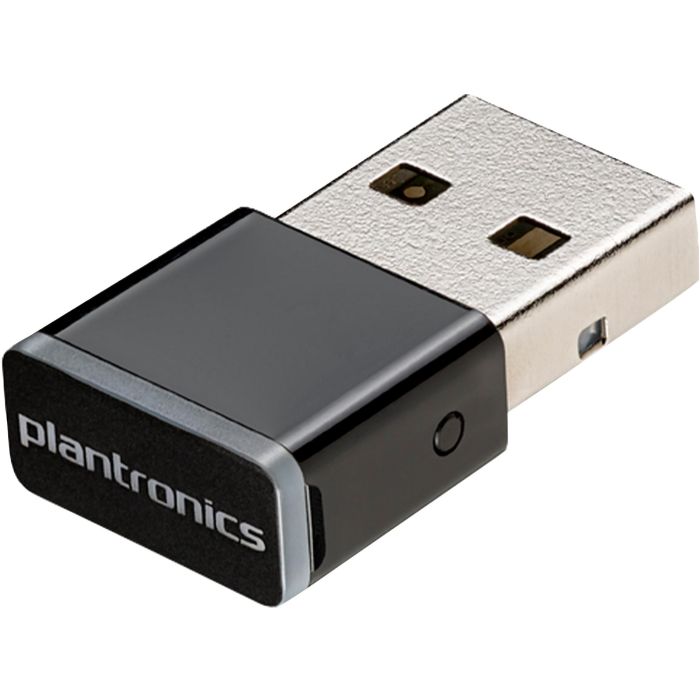 Poly Adaptador Bluetooth USB-A BT600, Adaptador USB, Negro