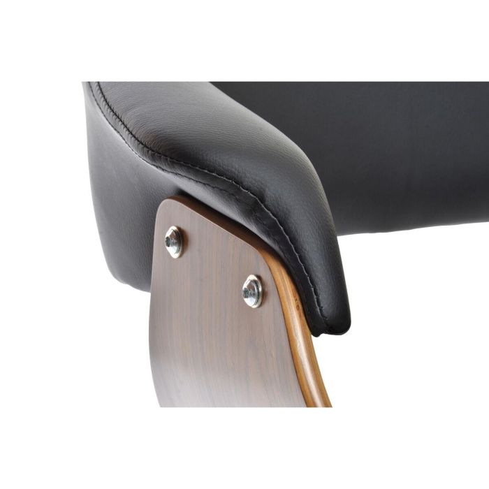 Silla de Comedor DKD Home Decor Marrón Negro 61 x 46 x 78 cm 1 Silla de Comedor DKD Home Decor Marrón Negro 61 x 46 x 78 cm 1
