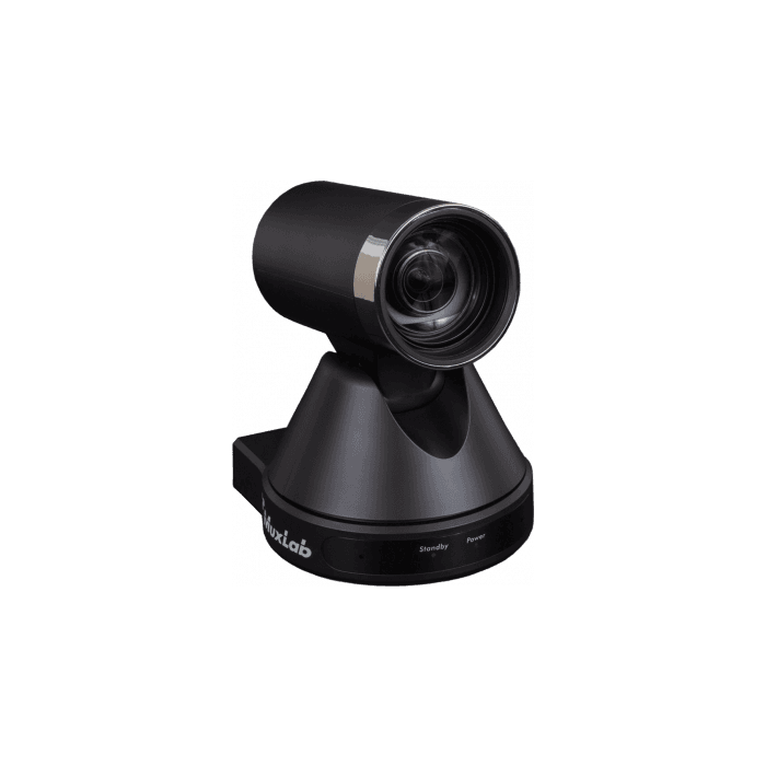 Muxlab Cámara PTZ 1080p HDMI/IP H.264/H.265 con Zoom Óptico 12x y Giro 360°