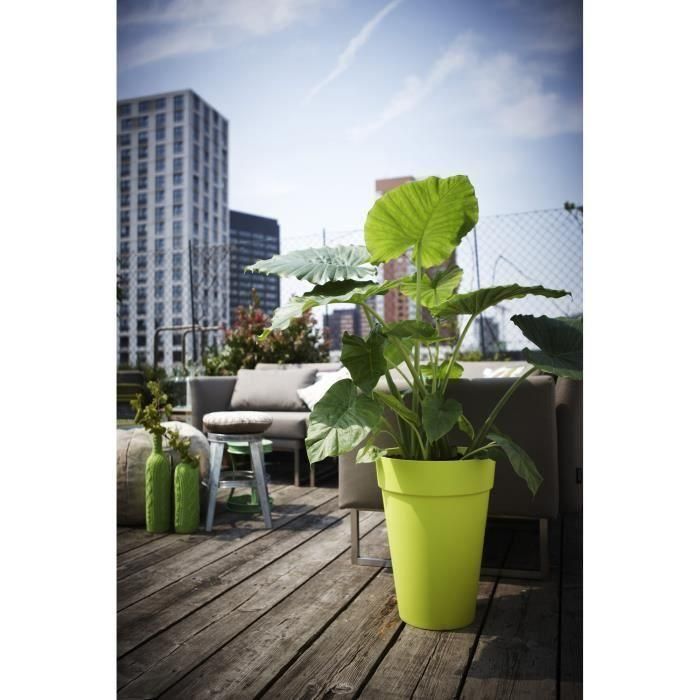 ELHO Loft Urban maceta redonda alta - Ø 35 cm - Blanco 2 ELHO Loft Urban maceta redonda alta - Ø 35 cm - Blanco 2
