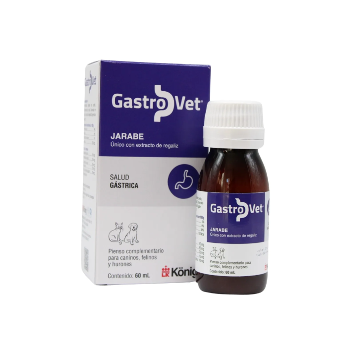 König Gastrovet Protector Mucosa Gastroduodenal para Caninos, Felinos y Hurones 60 mL