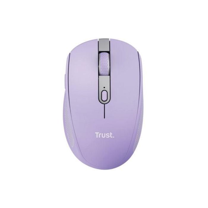 Ratón Inalámbrico por Bluetooth Trust Ozaa Compact Wireless/ Batería recargable/ Hasta 3200 DPI/ Morado 2 Ratón Inalámbrico por Bluetooth Trust Ozaa Compact Wireless/ Batería recargable/ Hasta 3200 DPI/ Morado 2
