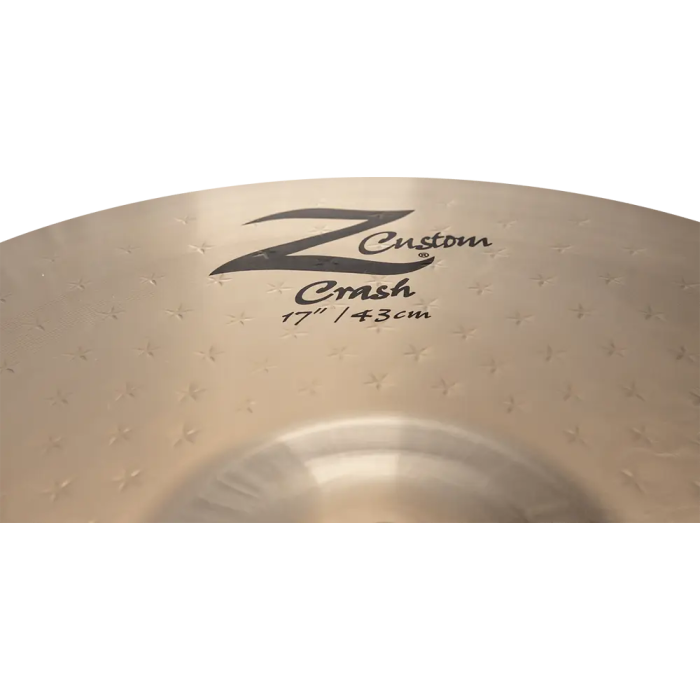 Zildjian 17" Crash Z Custom Plato de Batería Aleación B20 Bronze 3 Zildjian 17" Crash Z Custom Plato de Batería Aleación B20 Bronze 3