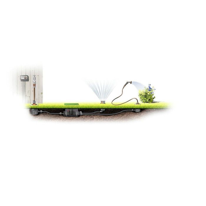 Gardena 4030 Programador Clásico para Riego, 4 Redes Programables con 3 Programas Independientes por Válvula 2