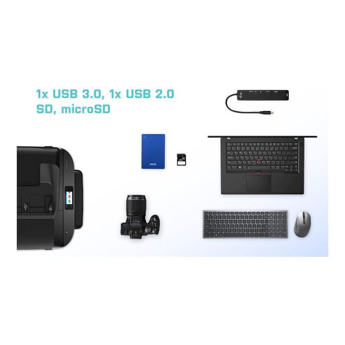 Hub USB i-Tec Travel Easy 60W 5