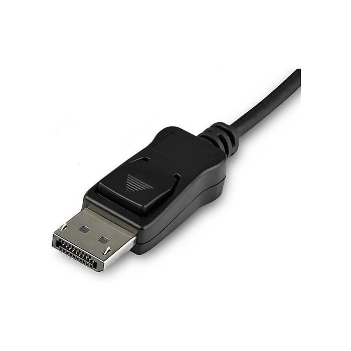 StarTech.com Cable Adaptador USB-C a DisplayPort 8K 30 Hz, 1m, Modelo CDP2DP141MB, HDR, DisplayPort 1.4, Thunderbolt 3, Compatible con HBR3 2