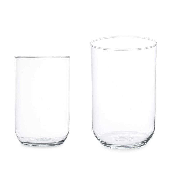 Giftdecor Jarrón de Cristal Ancho Pequeño Transparente 12.5x20.5x12.5 cm (6 Unidades) Giftdecor Jarrón de Cristal Ancho Pequeño Transparente 12.5x20.5x12.5 cm (6 Unidades)