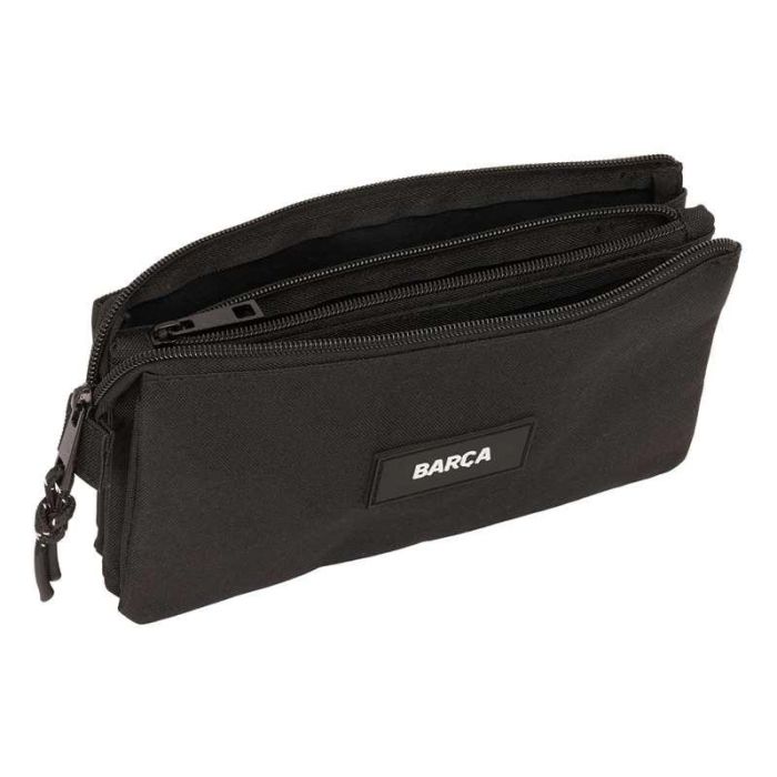 Safta Portatodo Triple F.C.Barcelona Chica Negro 22x12x3 cm 2
