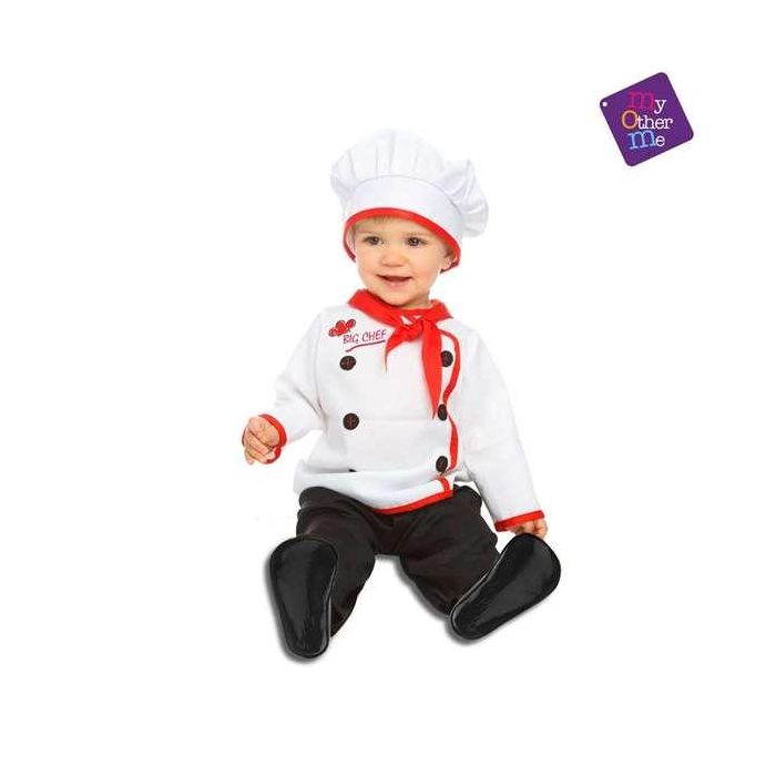 Disfraz bebé chef talla 0-6 meses 4 Disfraz bebé chef talla 0-6 meses 4