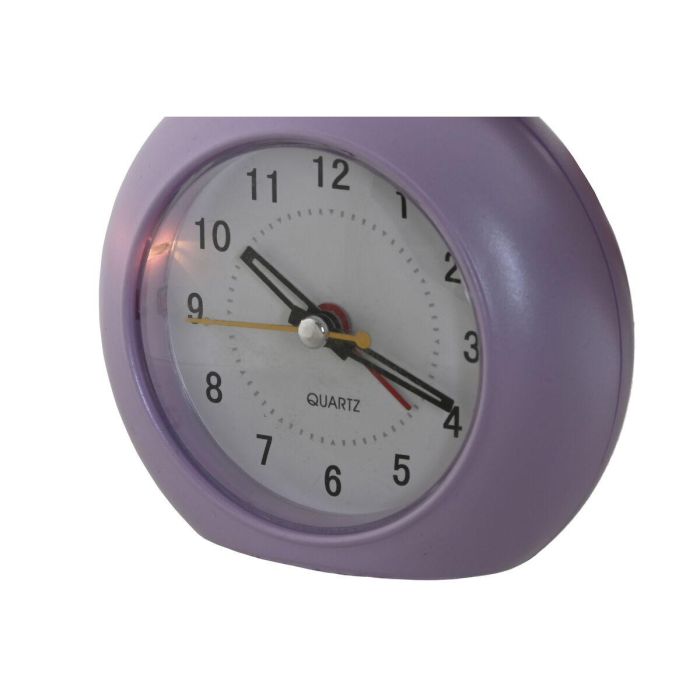 Reloj de Mesa Home ESPRIT Rosa Coral Menta Lila (4 Unidades) 2