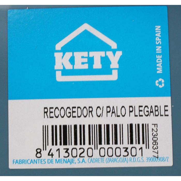 Recogedor Plegable Kety - Práctico y Compacto (12 Unidades) 1 Recogedor Plegable Kety - Práctico y Compacto (12 Unidades) 1