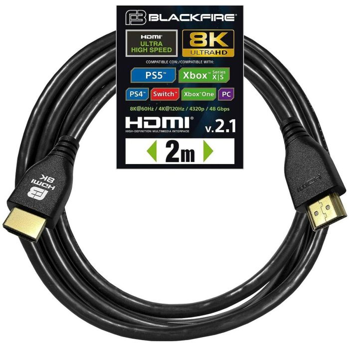 Cable HDMI Blackfire ULTRA Negro Cable HDMI Blackfire ULTRA Negro
