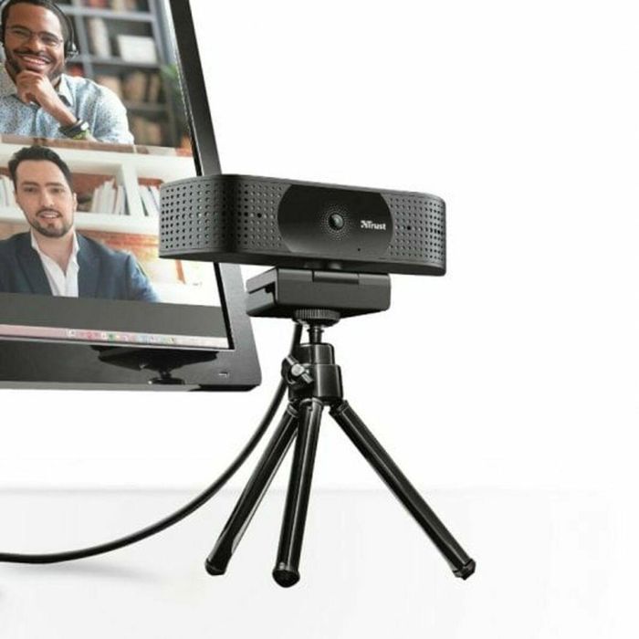 TRUST Webcam TW-350/ Enfoque Automático/ 3840 x 2160 4K UHD 22 TRUST Webcam TW-350/ Enfoque Automático/ 3840 x 2160 4K UHD 22