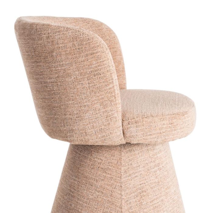 Silla Rosa Dm-Tejido Salón 57 X 50 X 81 cm