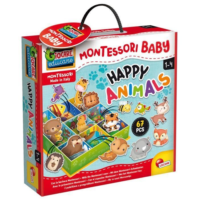 Juego montessori cajas de animales Juego montessori cajas de animales