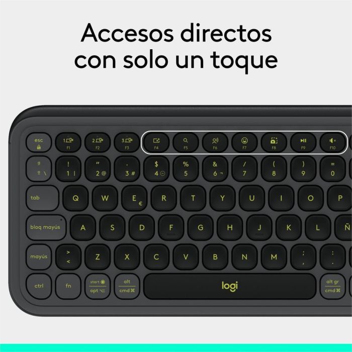 Teclado Logitech Pop Icon Keys Inalambrico 8