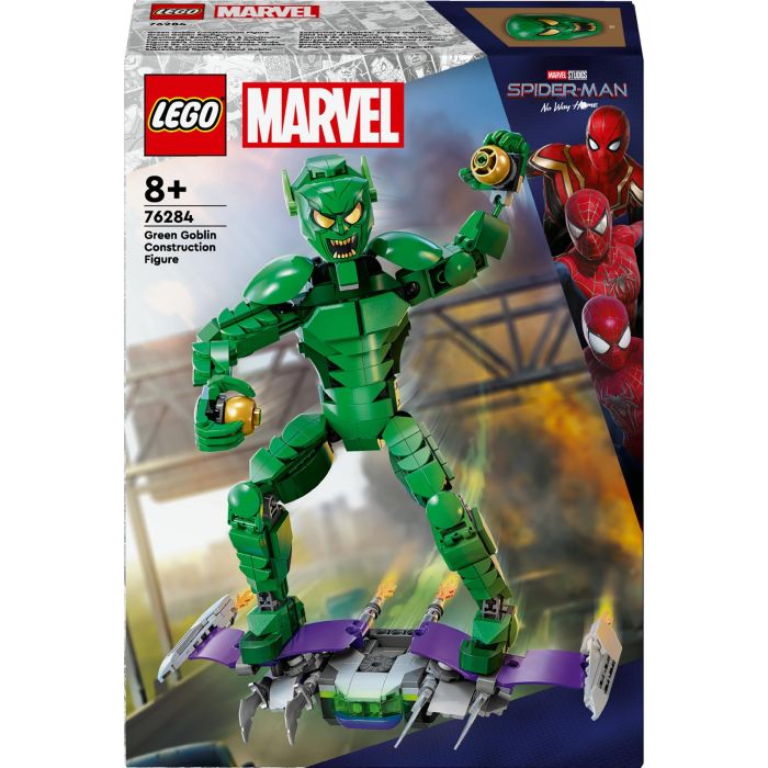 LEGO 76284 Marvel Minifigura Duende Verde de superhéroe de juguete para construir para niños 0 LEGO 76284 Marvel Minifigura Duende Verde de superhéroe de juguete para construir para niños 0