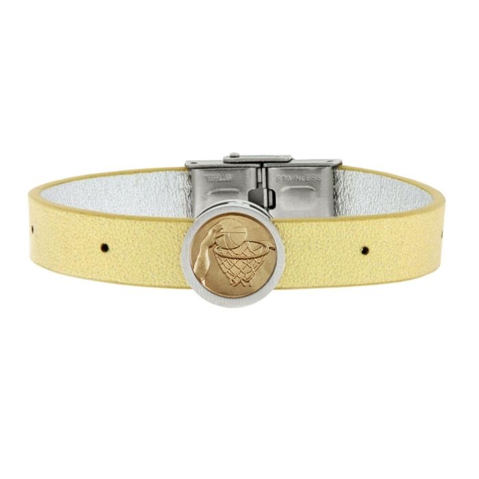 Pulsera Hombre Talent Jewels TJA-1-02-01-3-2 Amarillo Pulsera Hombre Talent Jewels TJA-1-02-01-3-2 Amarillo