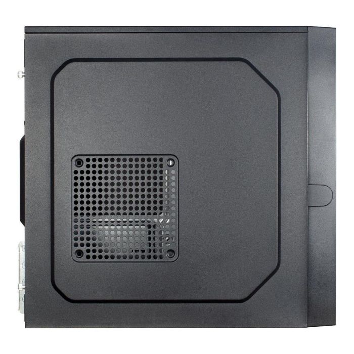 Inter-Tech IT-6505 Reto Micro Torre ATX Negro, Caja PC micro ATX, Diseño Retro con Soporte para Múltiples Bahías y Puertos USB 5
