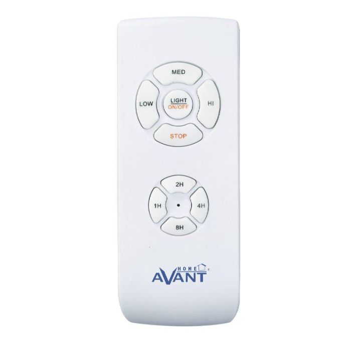 AVANT Ventilador de Techo con Luz y Mando a Distancia, 135 cm, 70 W, 3 Aspas, Color Blanco