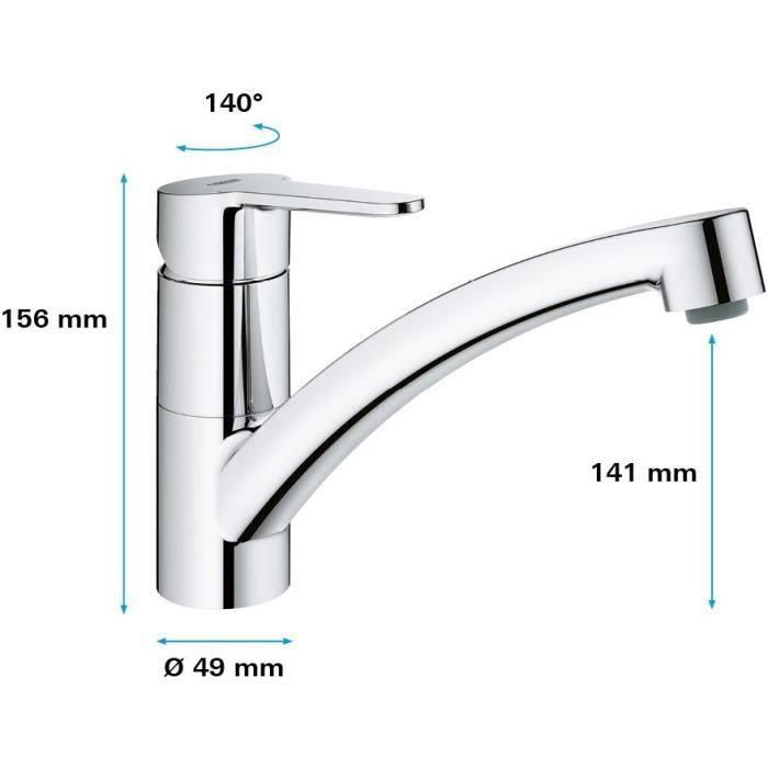 Grohe - Mejorador Monocomande de Hight - Enficio Eco 3 Grohe - Mejorador Monocomande de Hight - Enficio Eco 3