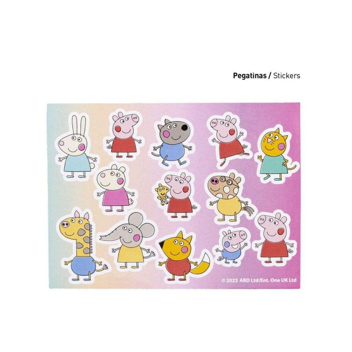 Set de Papelería Peppa Pig Rosa 2