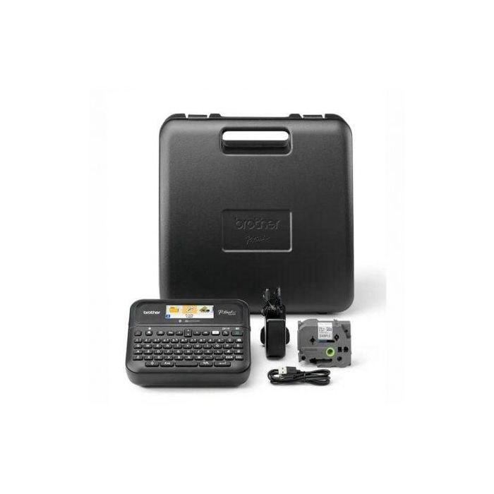 Brother Etiquetadora Rotuladora Electrónica Pt-D610Bvp, De Mano, Teclado Qwerty, Conectividad Usb 2 Brother Etiquetadora Rotuladora Electrónica Pt-D610Bvp, De Mano, Teclado Qwerty, Conectividad Usb 2