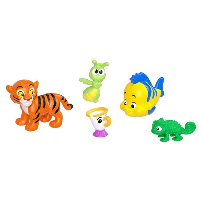 Mattel Jbl33 Pack 5 Mini Muñecas Disney Princesas Articuladas 8.9cm: Ariel, Tiana, Bella, Jasmine, Rapunzel + 5 Amigos 2 Mattel Jbl33 Pack 5 Mini Muñecas Disney Princesas Articuladas 8.9cm: Ariel, Tiana, Bella, Jasmine, Rapunzel + 5 Amigos 2